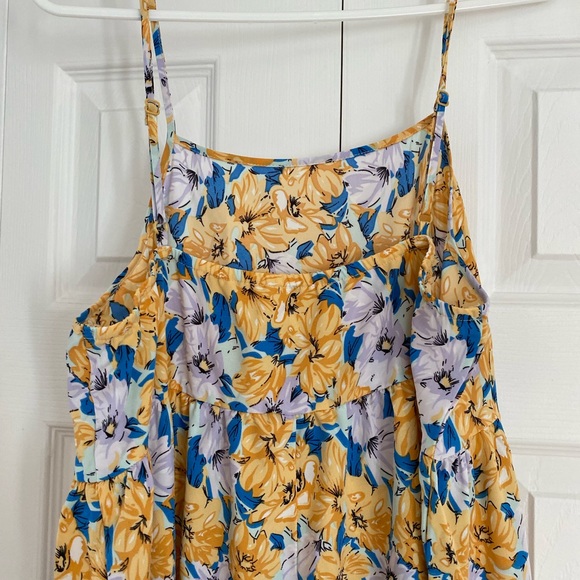 3/$30 ✨ Floral Tiered Dress - Picture 3 of 4